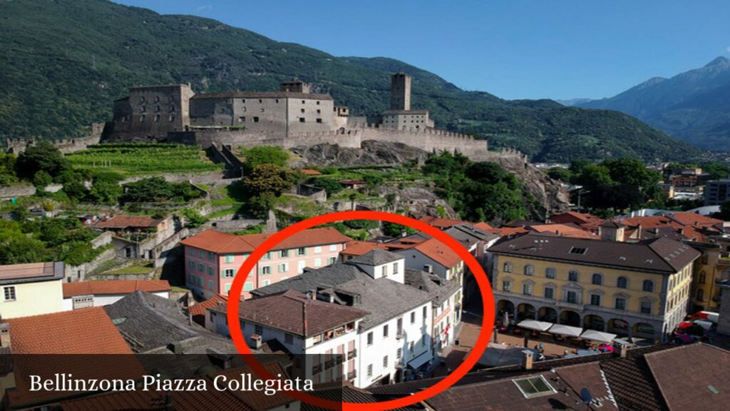 Bellinzona Piazza Collegiata - Bellinzona (Ticino)