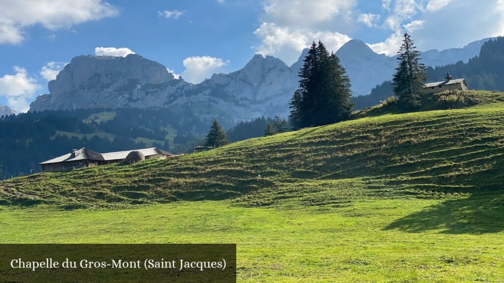 Chapelle du Gros-Mont (Saint Jacques) - Val-de-Charmey (Fribourg)