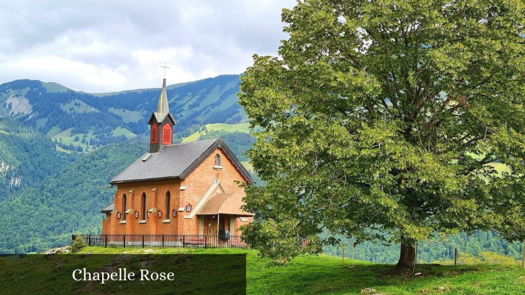 Chapelle Rose - Bas-Intyamon (Fribourg)