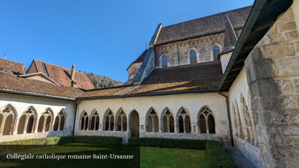 Collégiale catholique romaine Saint-Ursanne - Clos du Doubs (Jura)