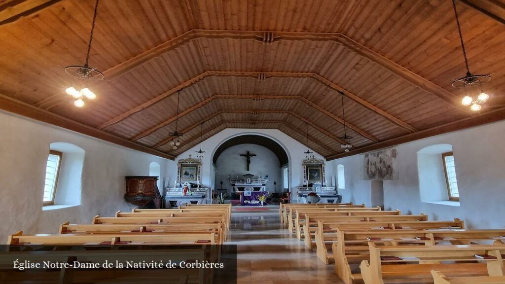 Église Notre-Dame de la Nativité de Corbières - Corbières (Fribourg)