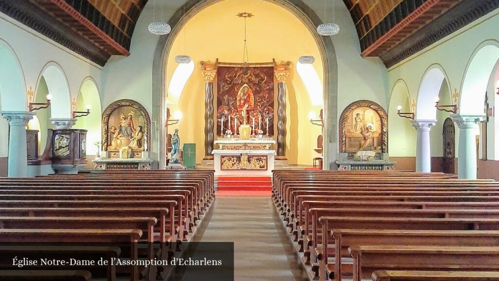 Église Notre-Dame de l’Assomption d'Echarlens - Echarlens (Fribourg)