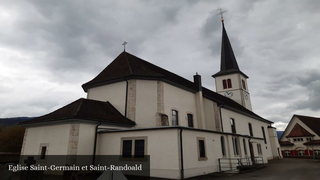 Eglise Saint-Germain et Saint-Randoald - Courrendlin (Jura)