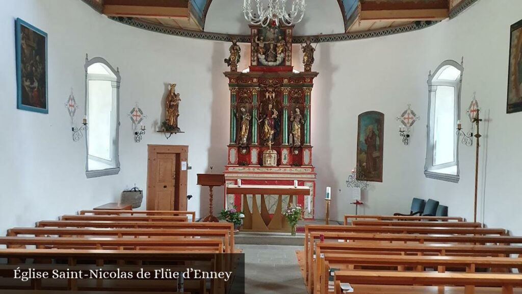 Église Saint-Nicolas de Flüe d’Enney - Bas-Intyamon (Fribourg)