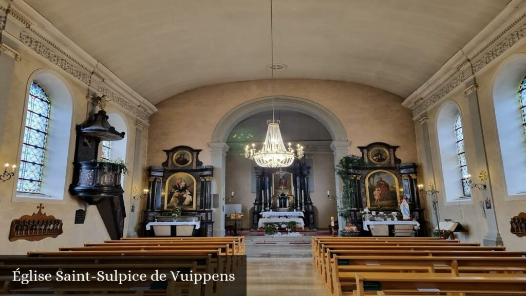 Église Saint-Sulpice de Vuippens - Marsens (Fribourg)