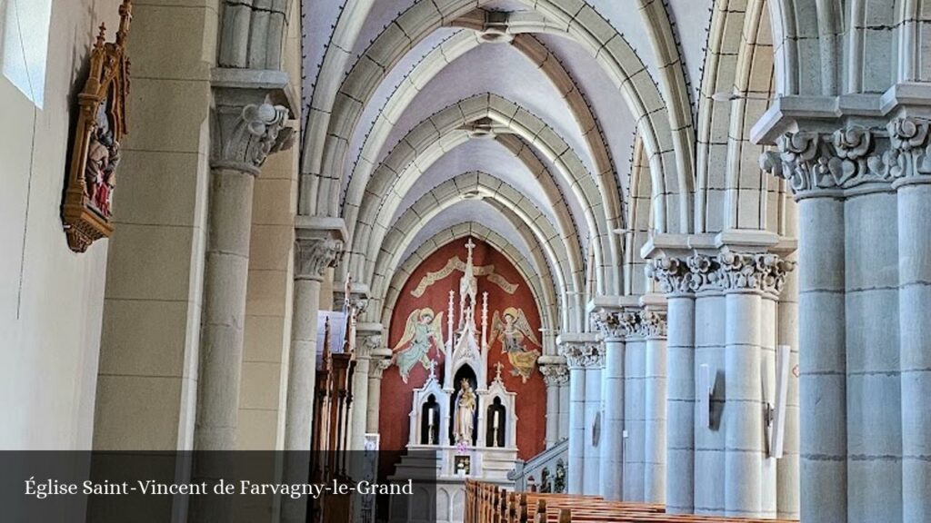 Église Saint-Vincent de Farvagny-le-Grand - Gibloux (Fribourg)