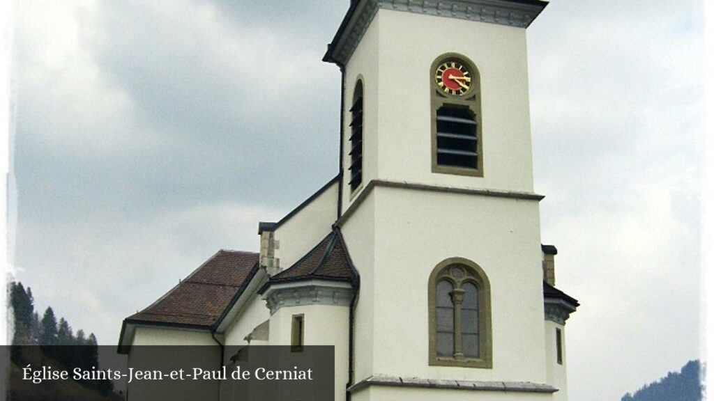 Église Saints-Jean-et-Paul de Cerniat - Val-de-Charmey (Fribourg)